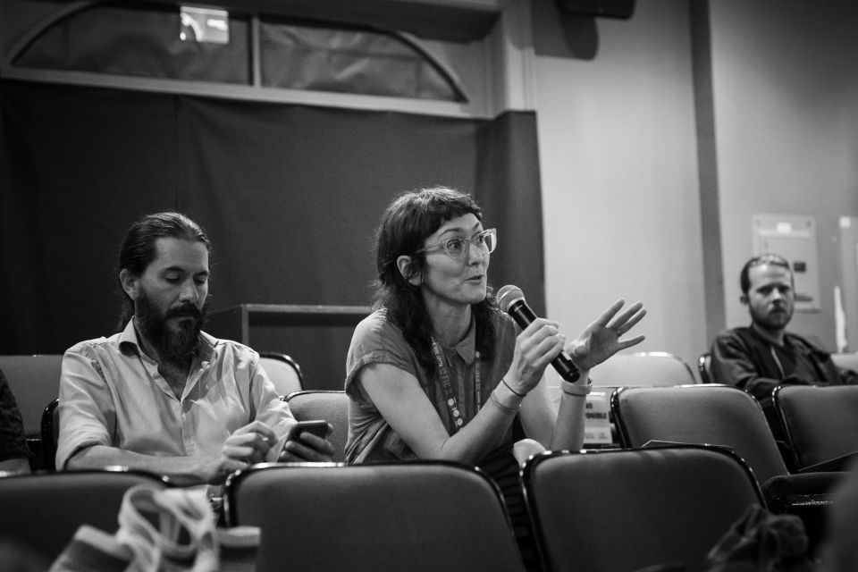 La directora Clea Epellin y el productor Ernesto Jara, presentan en la categoría de Cine en posproducción de Industria CRFIC, su película Órbita, que esperamos pronto pueda ser vista en las pantallas.