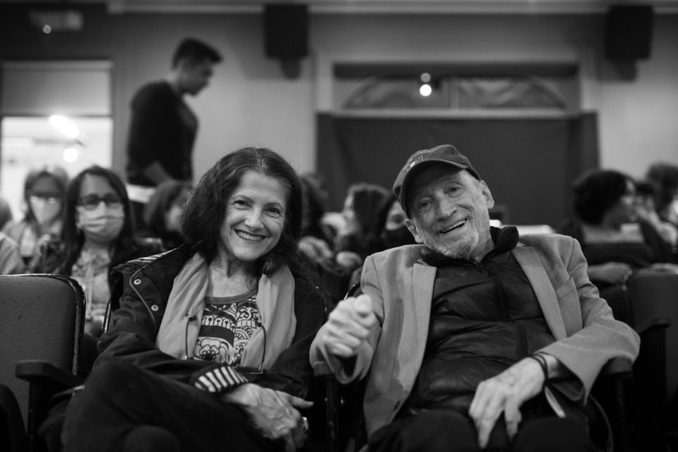 Les actores Álvaro Marenco y Tatiana Sobrado nos acompañan con una hermosa sonrisa en el Festival.