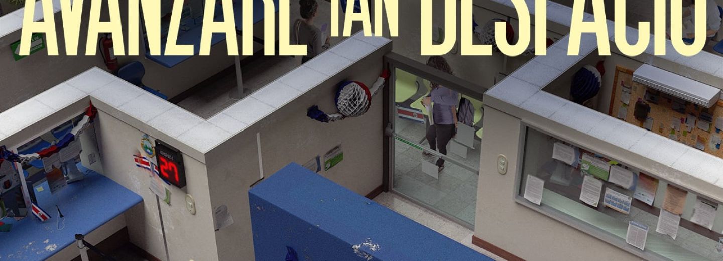 Afiche Película Avanzaré tan despacio