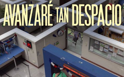 Afiche Película Avanzaré tan despacio